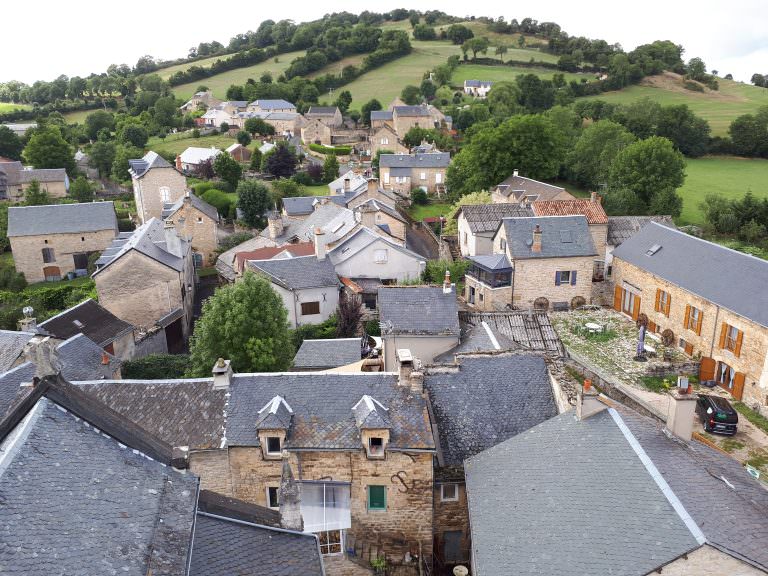 Vue sur Buzeins