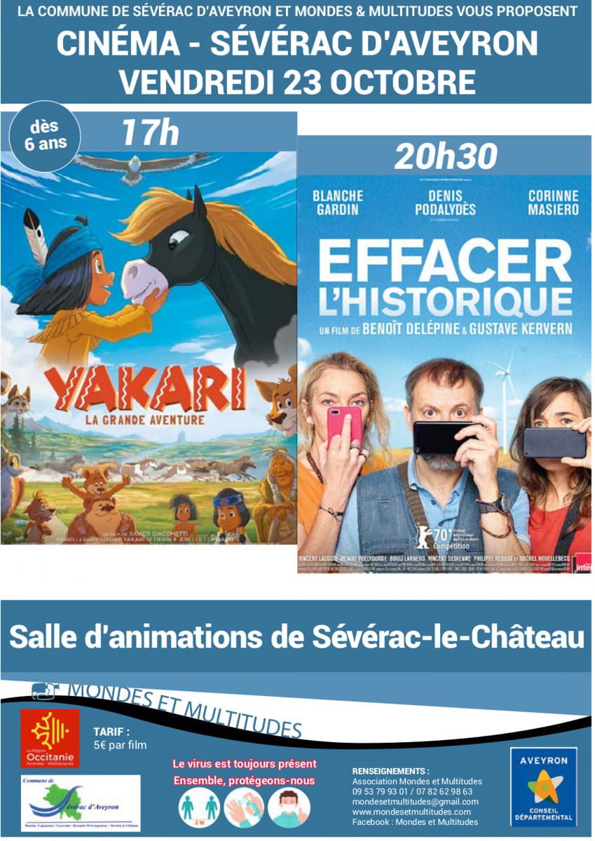 ciné du 23 /10/20