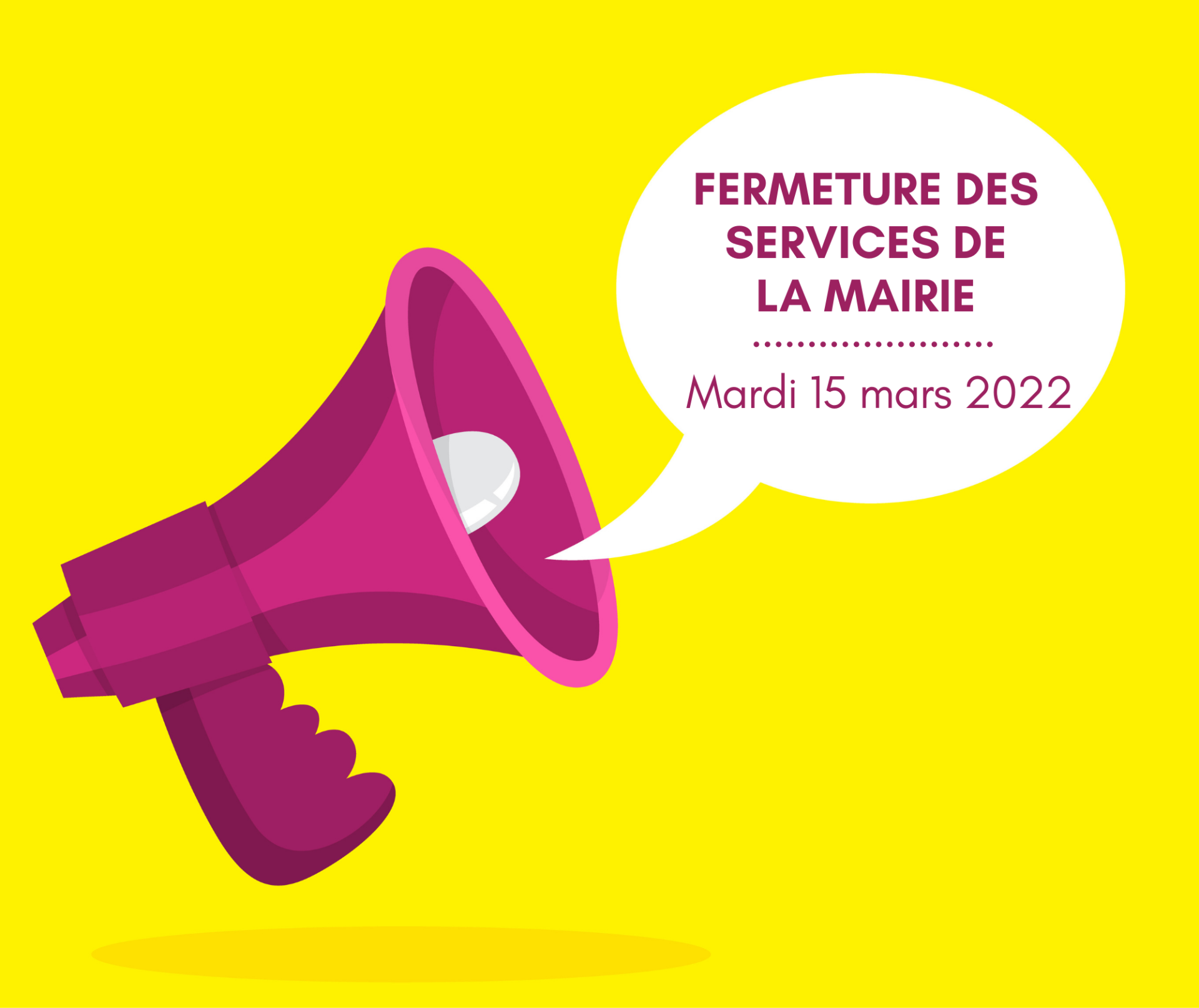 Lire la suite à propos de l’article Fermeture des services