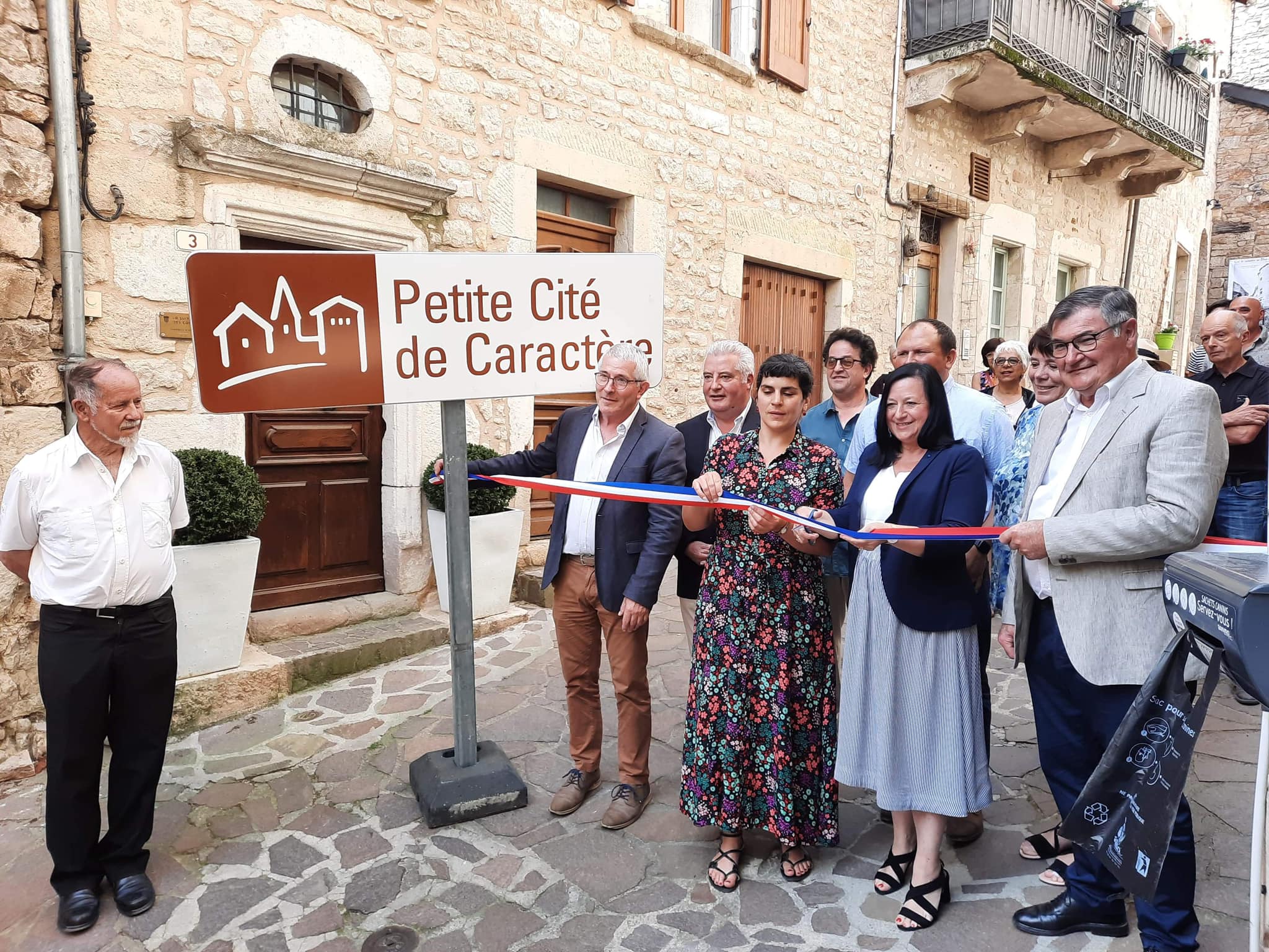 Lire la suite à propos de l’article Inauguration Sévérac Petite Cité de Caractère