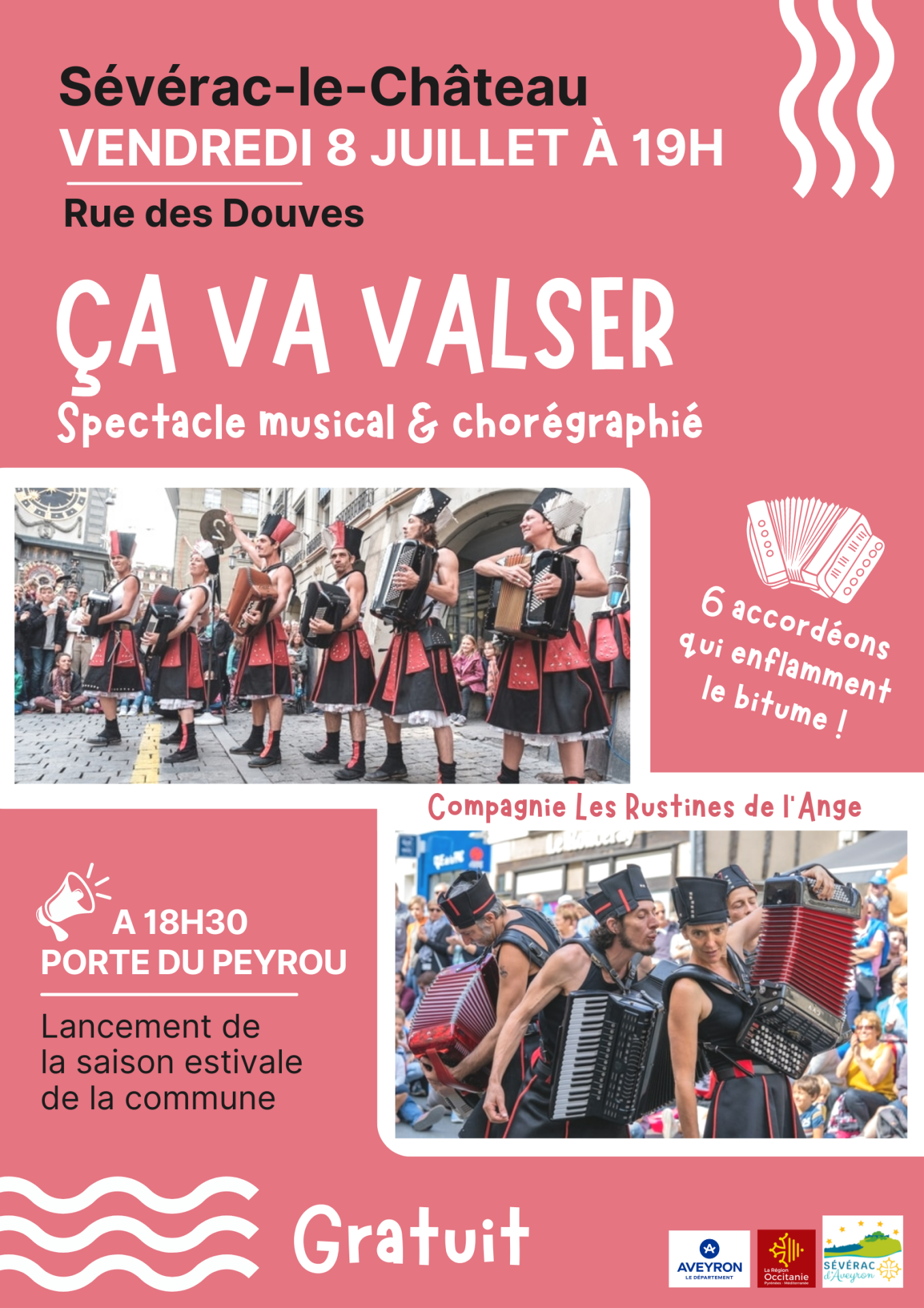 Lire la suite à propos de l’article Spectacle gratuit « Ca va valser »