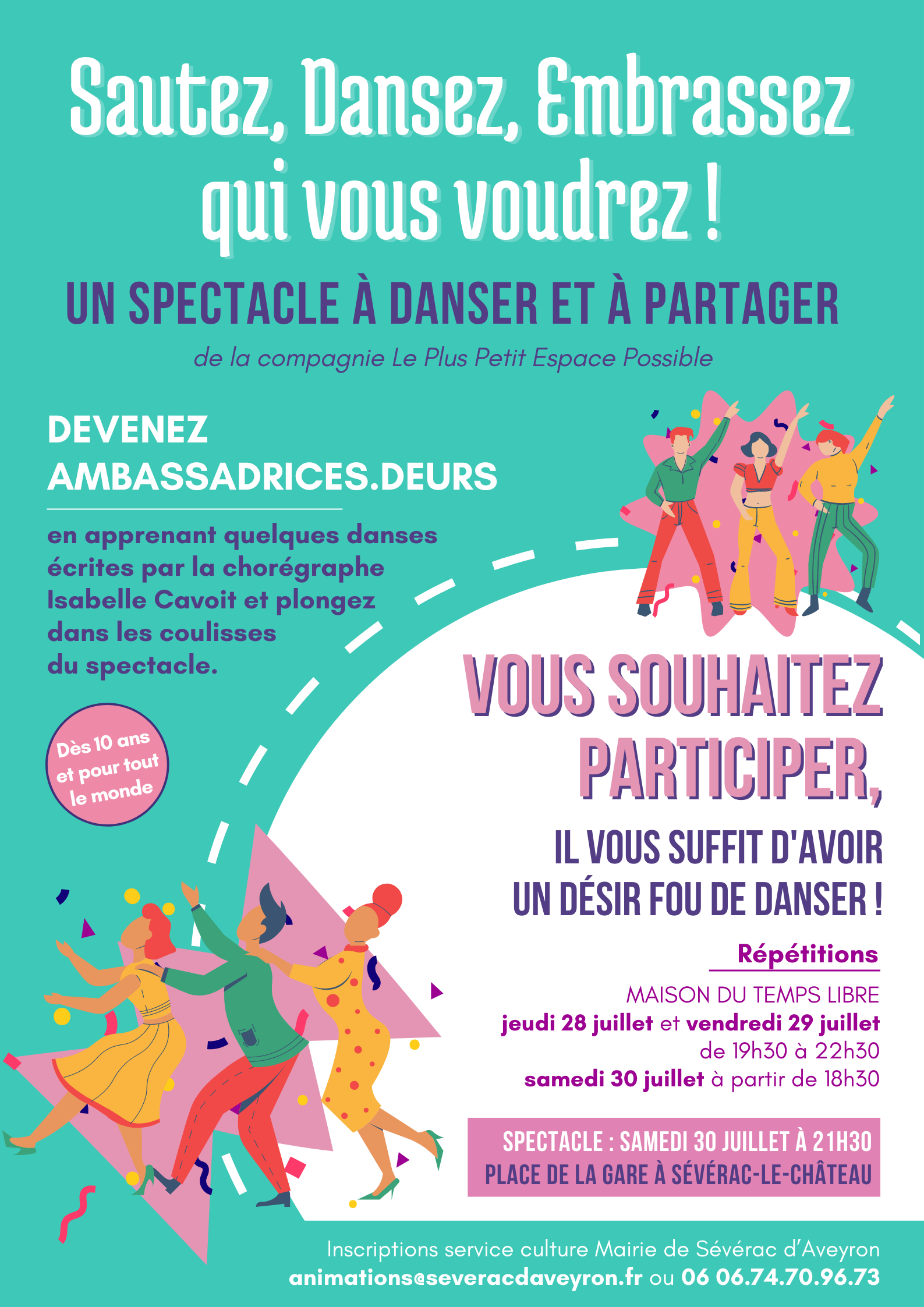 Lire la suite à propos de l’article Devenez danseur.se dans un spectacle !