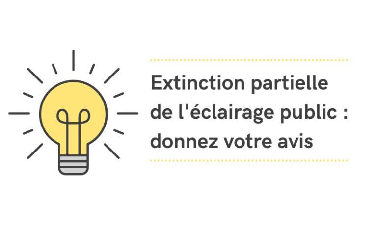 Extinction partielle de l'éclairage public: sondage