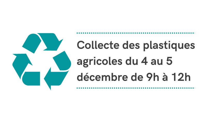 Lire la suite à propos de l’article Collecte des plastiques agricoles