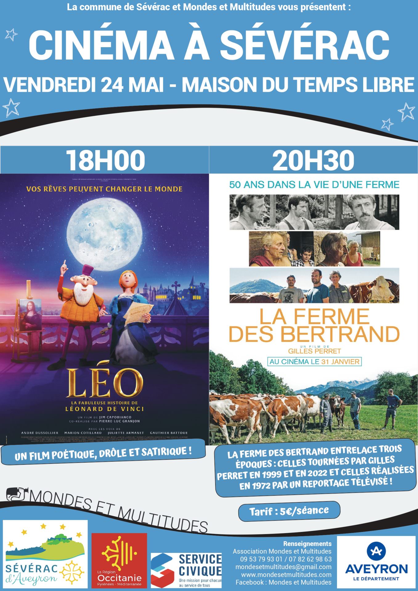 Lire la suite à propos de l’article // CINÉMA LE 24 MAI 2024 À SÉVÉRAC //