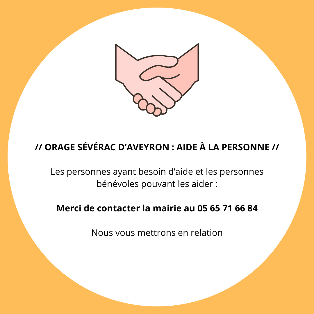 Lire la suite à propos de l’article // ORAGE SÉVÉRAC D’AVEYRON : AIDE À LA PERSONNE //