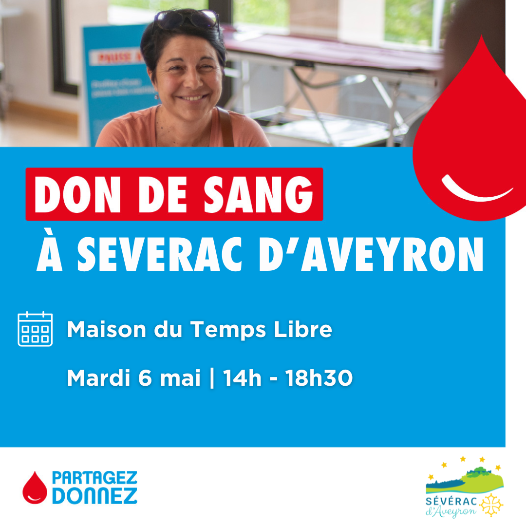 Lire la suite à propos de l’article // DON DU SANG – MARDI 6 MAI – 14H/18H //