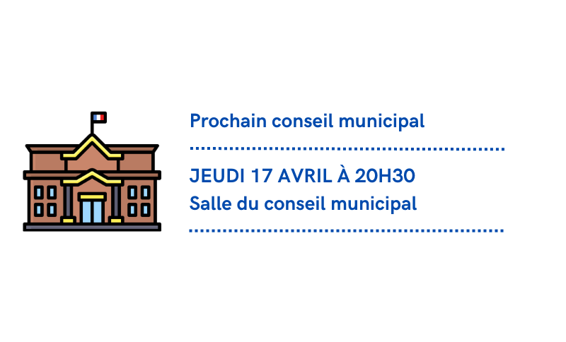 Lire la suite à propos de l’article // PROCHAIN CONSEIL MUNICIPAL //